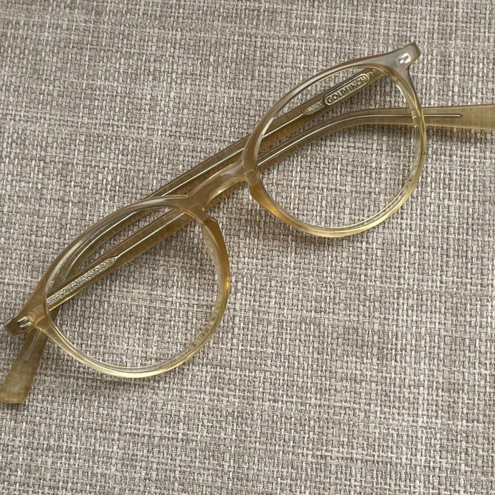 Goldfinch Women Eyeglasses Frame Tan Glasses Frame - Picture 3 of 12